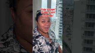 Virgin Voyages Scarlet Lady! It’s CRUISE DAY! Follow for more…. #cruise #virginvoyages #scarletlady