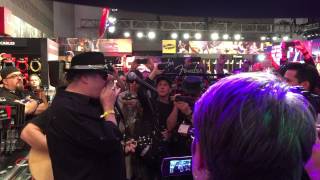 John Popper NAMM 2015
