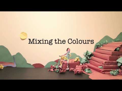 Opaque Nature- Mixing the Colours- Origami STOP MOTION music video