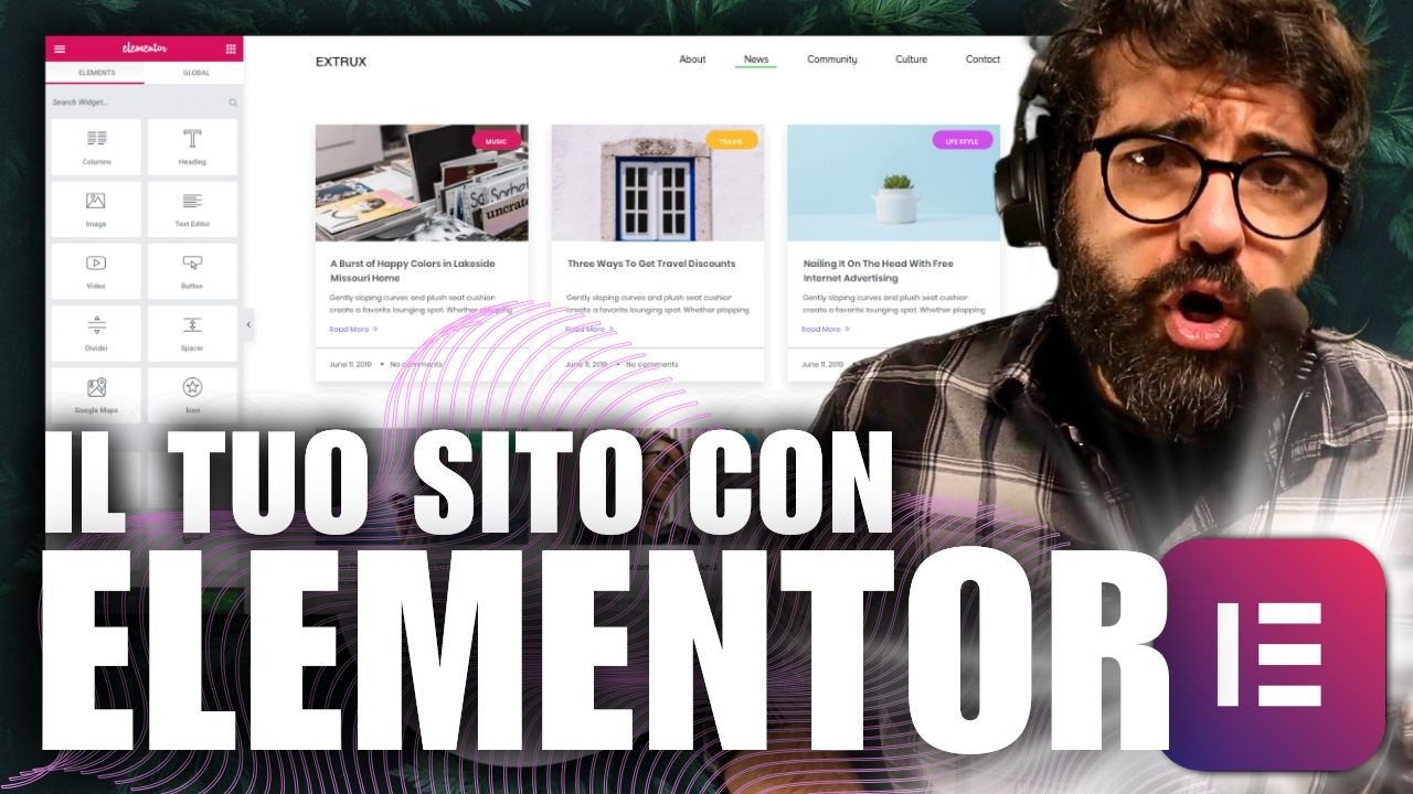 ELEMENTOR 🚀 CORSO COMPLETO per creare un SITO WORDPRESS da ZERO!! [ Anche con AI ]