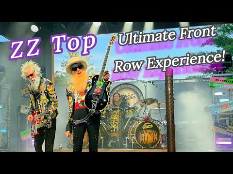 ZZ Top Lincoln Nebraska Front Row 4K