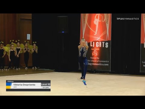 Viktoriia Onopriienko Ribbon - LA Lights 2020