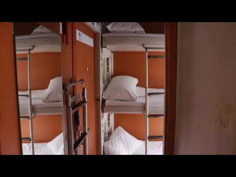 Bucharest - Vienna by train: room tour in the sleeping car of the "Dacia" train