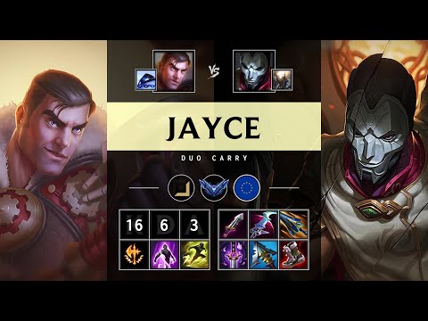 Jayce ADC vs Jhin - EUW Diamond Patch 25.18