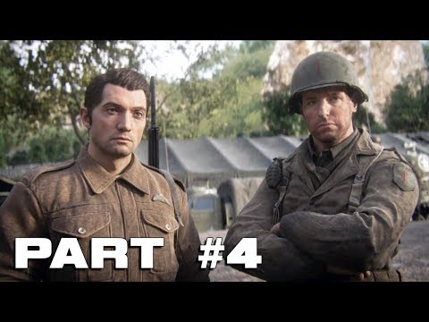 Call of Duty WW2 Walkthrough Gameplay Part 4 S.O.E - Campaign Mission 4 (No Commentary)
