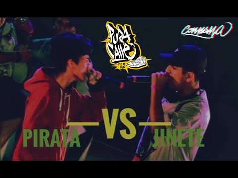 Pirata vs Jinete (Octavos) - PURA CALLE 2017 - OFICIAL HD