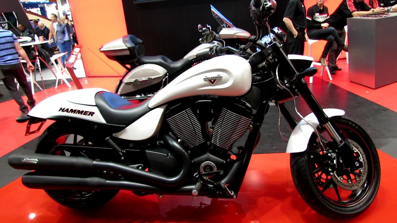 2014 Victory Hammer S LE Walkaround - 2013 EICMA MIlan Motorcycle Exhibition