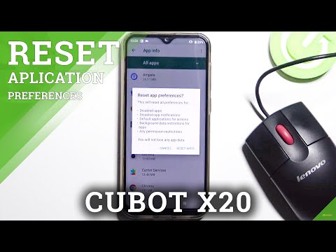 How to Reset Apps Preferences on CUBOT X20 – Restore Apps Preferences