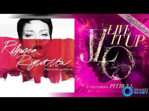 Right Now vs Live It Up - Rihanna & Jennifer Lopez (Mashup)