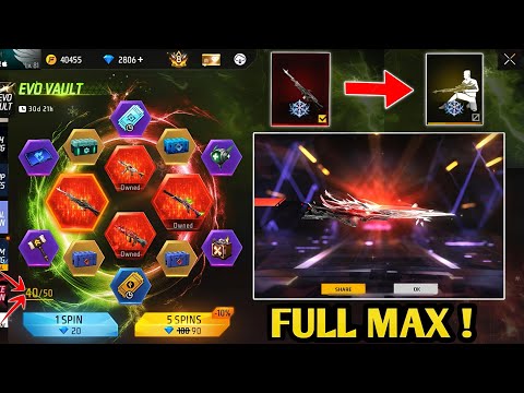 EVO M60 FULL MAX 😱🔥 | NEW EVO VAULT EVENT | Free Fire New Event Today