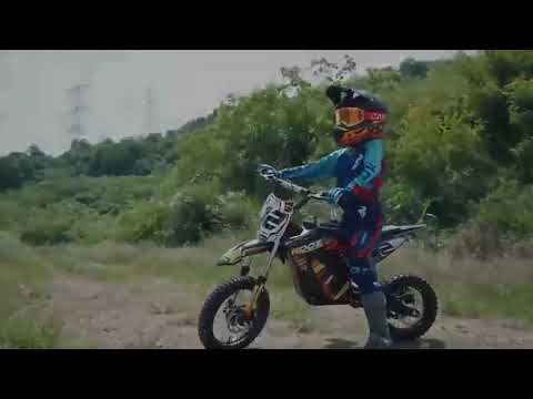 Kooz HP112E Electric Dirt Bike,Show the performance of the bike.#dirtbike #ebike #mototec