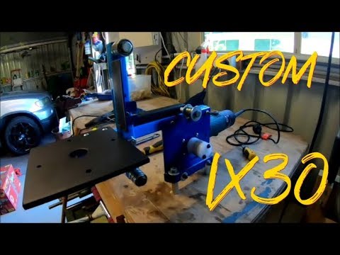 ANGLE GRINDER HACK!! How to build a 1x30 belt grinder for under $25  part 2