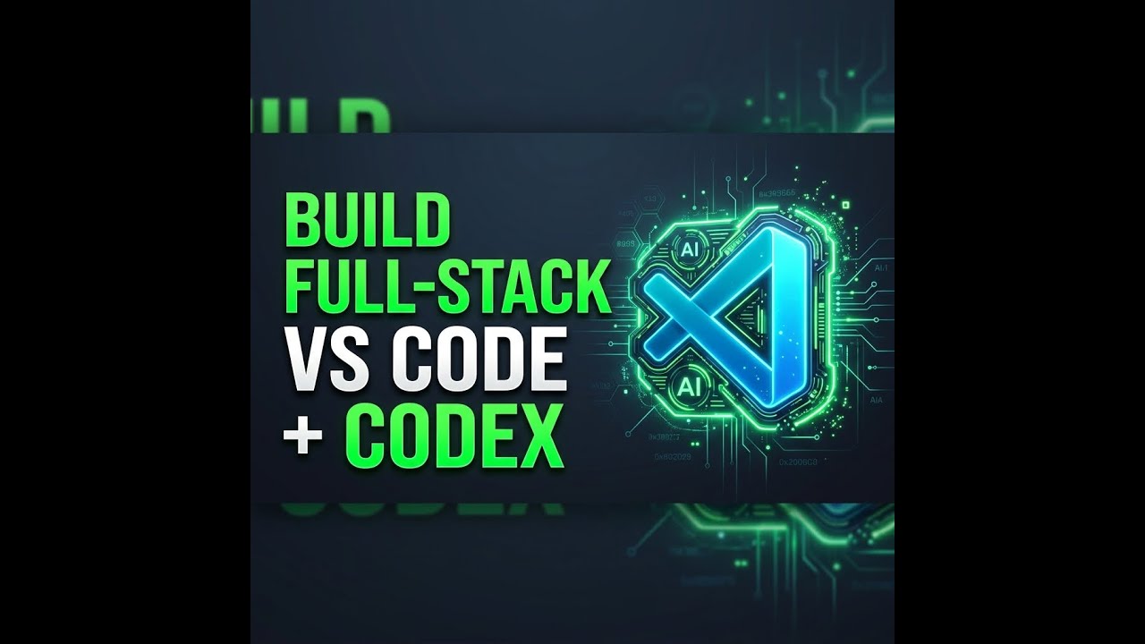 VS Code + Codex Tutorial