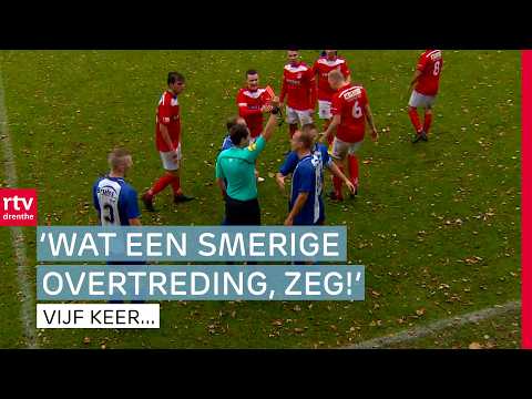 5 heavy tackles in amateur football | RTV Drenthe