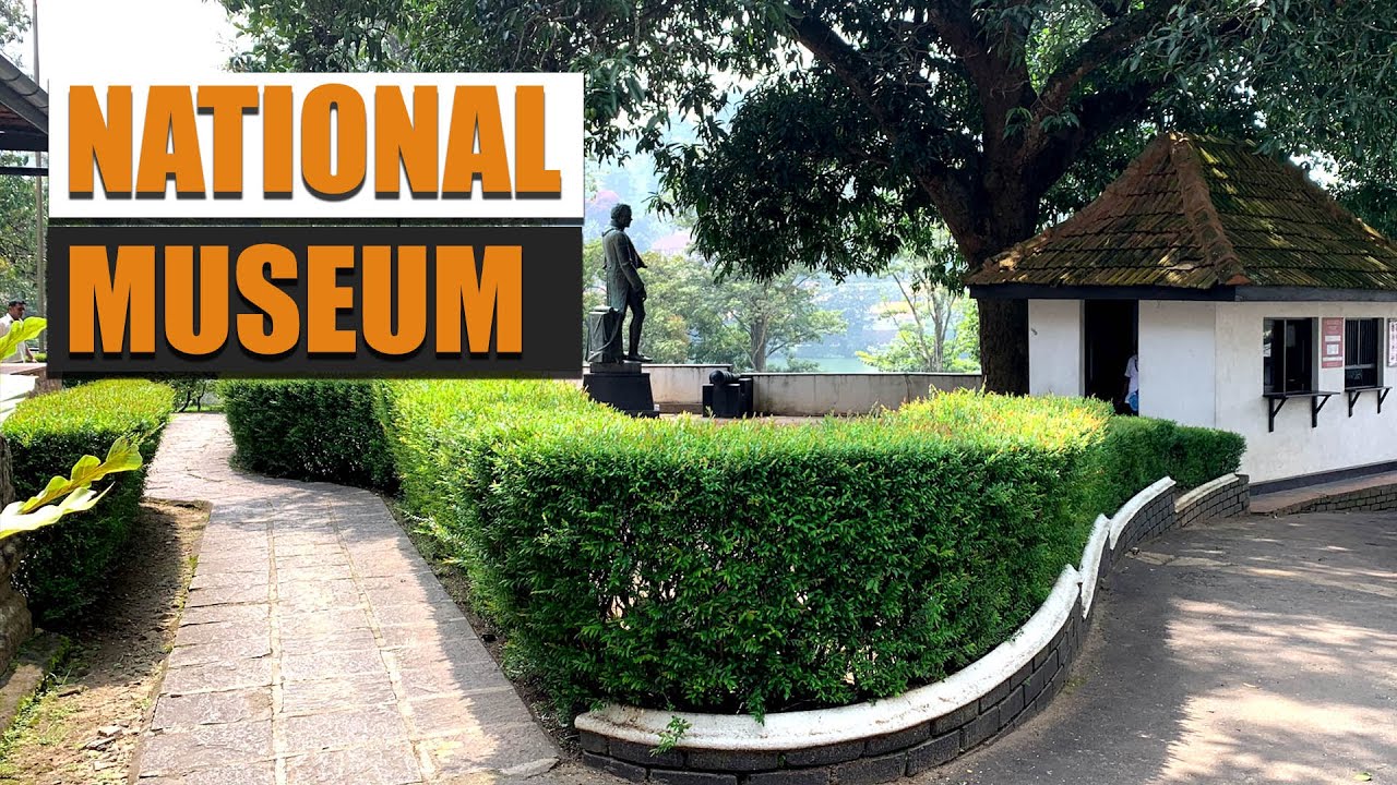 Trace Sri Lankan culture at Kandy National Museum.