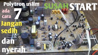 Download lagu tv polytron u slim mati standby dan cara Paksa on mp3