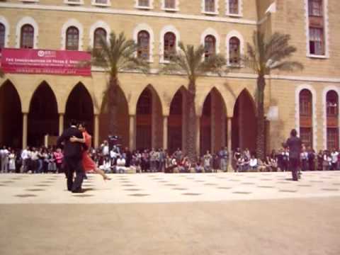 BEIRUT INTERNATIONAL TANGO FESTIVAL 2009 - All Teachers Performance @ AUB