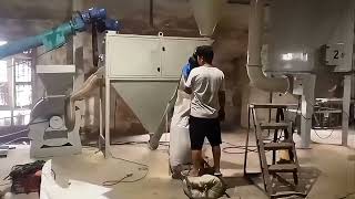 Horizontal Wood Powder Machine