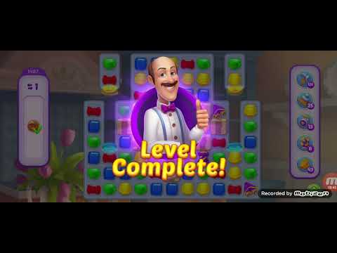 Homescapes Hard level 1487. NOboosters