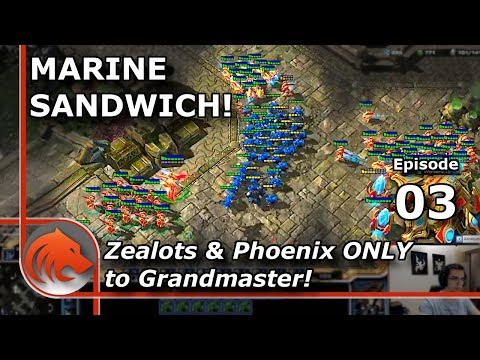 StarCraft 2: Taking a Cheeky Gold Base With MASS Zealot & Phoenix!