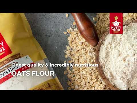 Nutty yogi gluten free oats flour, 2.3 gm, 1 kg