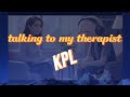 Talking To My Therapist KPL Lyrics