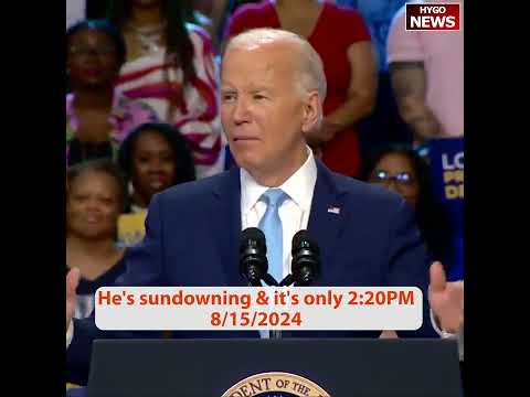 Biden rambling mess: Donald Dump; Biden Admits Kamala Responsible for Inflation & Massive Failure
