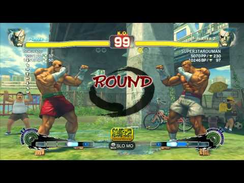 SSF4 AE 2012: Bonchan (Sagat) vs SUPER3TAROUMAN (Sagat) - Xbox Live Ranked Match