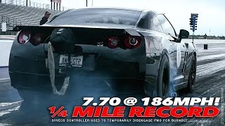 OMG !! AMS Alpha Omega GT-R ¼ Mile Record: 7.70@186mph!