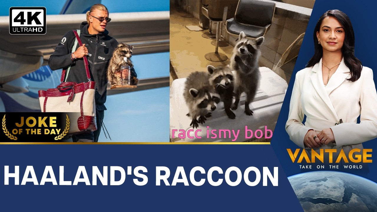 Haaland Brings Back 'Whiskey Raccoon' as Norway Squad Arrive Home | Vantage on Firstpost | 4K