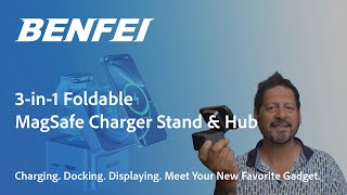 Benfei 3-in-1 Magsafe Charger Hub | Charging. Docking. Displaying. Meet Your New Favourite Gadget.