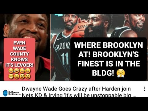 DWYANE WADE/UDONIS HASLEM KNOW WHAT IT IS BEING EX- HEAT PLAYERS W/ LEBRON JAMES! WHERE BROOKLYN AT!