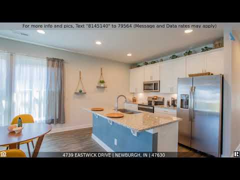 Priced at $224,900 - 4739 Eastwick Drive, Newburgh, IN 47630