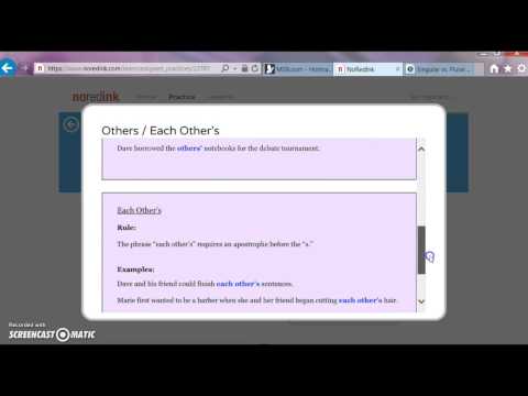Completing A Practice Assignment On Noredink