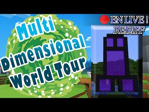 Multi-Dimensional World Tour - Minecraft (Links in desc)