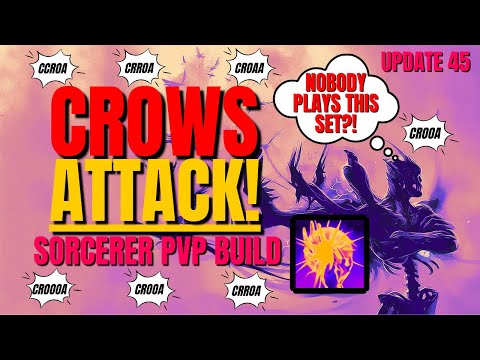 HIDDEN GEM SET?! 😱 Stamina Sorcerer PVP Build - ESO Update 45