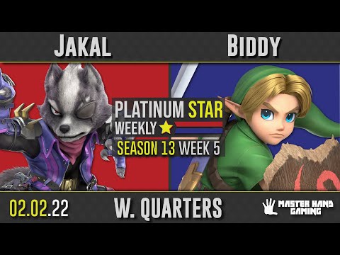 PSW S13:W5 - Jakal (Wolf) vs Biddy (Young Link) - W Quarterfinals