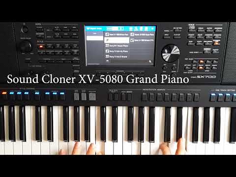 Piano Voice Expansion Pack for Yamaha PSR, Tyros, Genos, (Cloner VS SX 700)