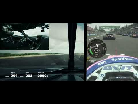 Koenigsegg Jesko Absolut vs 2019 BWT F1 Car