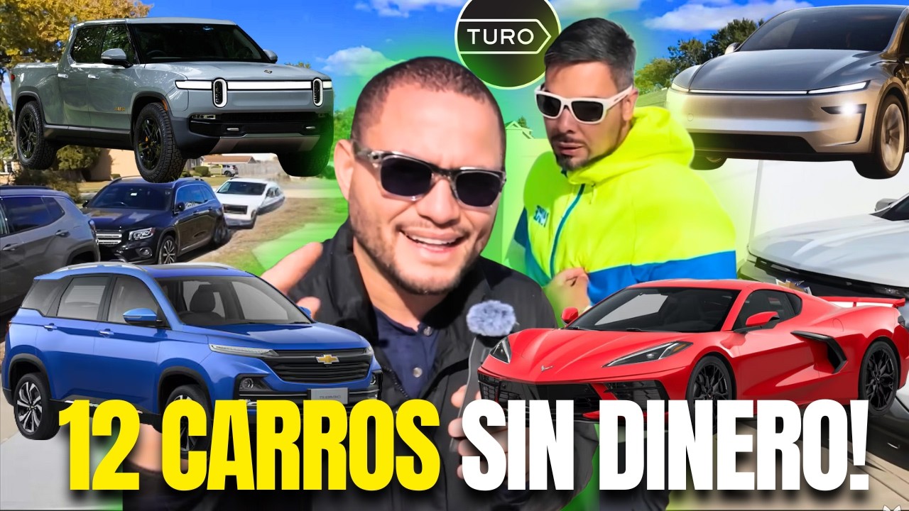 COMPRE 12 CARROS SIN DINERO PARA TURO