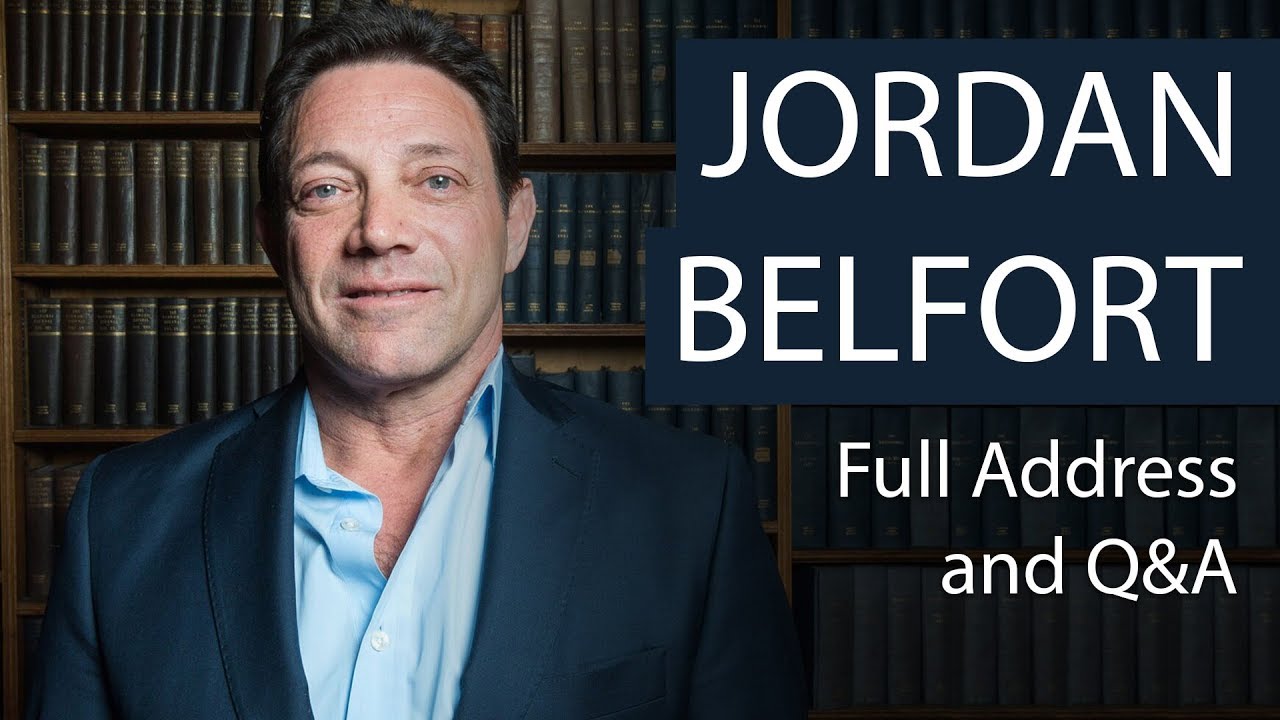 Jordan Belfort | Full Address and Q&A | Oxford Union
