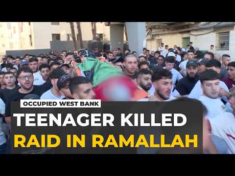 15-year-old Palestinian killed during Israeli raid in Ramallah, witnesses say