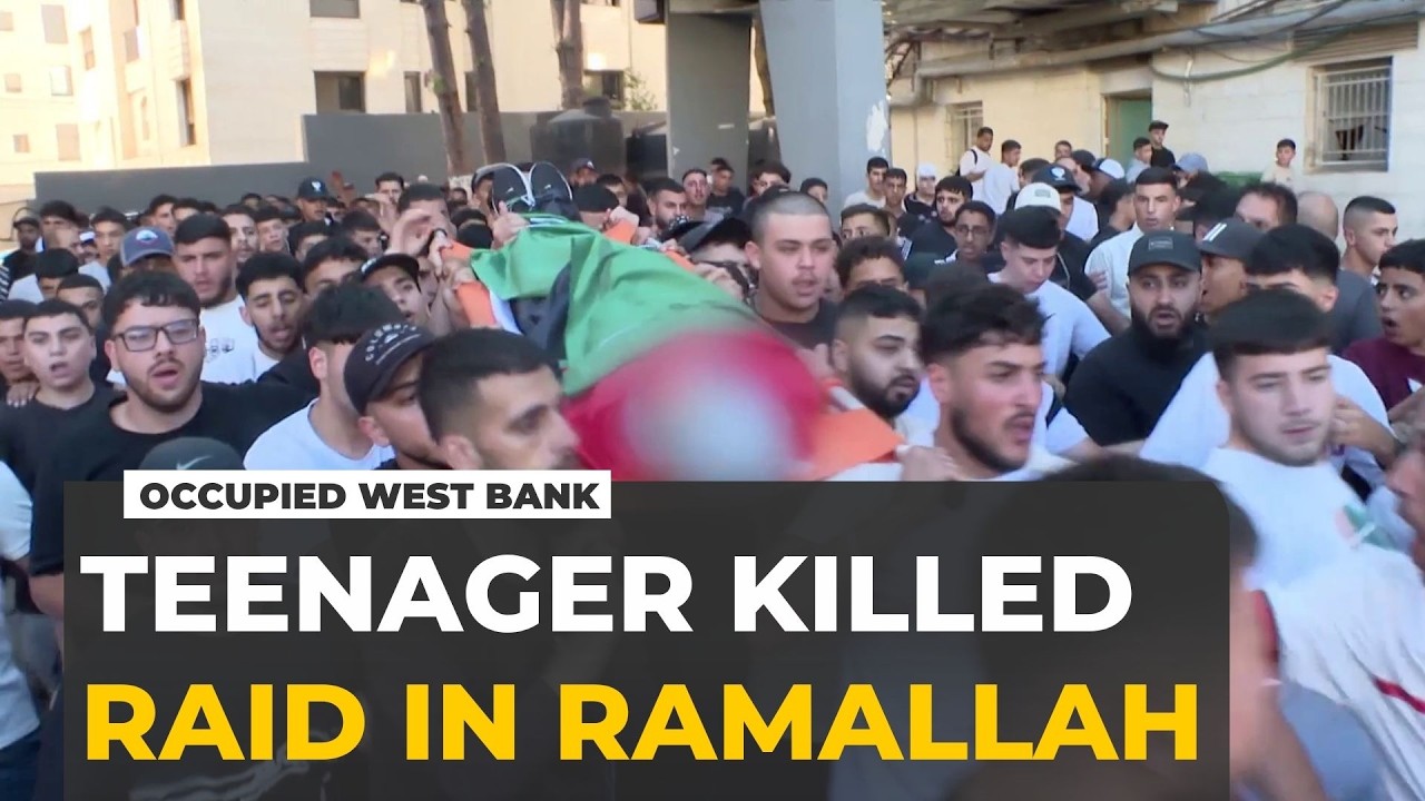 15-year-old Palestinian killed during Israeli raid in Ramallah, witnesses say
