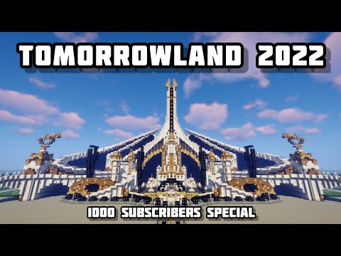 Minecraft | Tomorrowland 2022 Mainstage | 1.000 Subscribers Special | Let's show | [+Download]