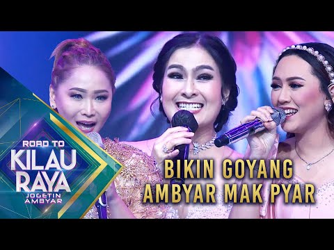 BIKIN GOYANG! INUL X IIS DAHLIA X HAPPY ASMARA - AMBYAR MAK PYAR  | ROAD TO KILAU RAYA MNCTV