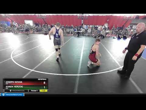 195 Lbs Semifinal - Joseph Novak, MN Vs Soren Herzog, MN F51f