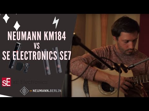 Se Electronics Se7 vs Neumann KM184 - Test on Acoustic Guitar