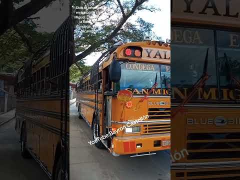 Dios te bendiga en trasporte san Miguel. Cubriendo la Ruta, Yalí, Condega, Estelí, Nicaragua