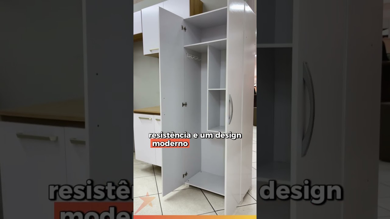 Armário Multiuso Lavanderia Notável | Esplanada Móveis