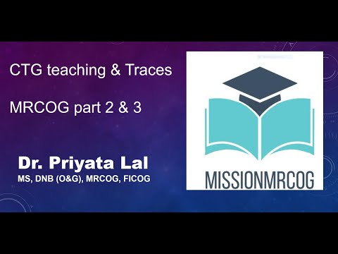 CTG class for MRCOG Part 2 and 3 by Dr. Priyata Lal on 22/08/2020